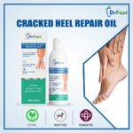 Dr Foot Cracked Heel Repair Oil for Soothing & Healing Cracked Heel | Make Heels Soft & Supple – 100ml - Image 2