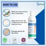 Dr Foot Cracked Heel Repair Oil for Soothing & Healing Cracked Heel | Make Heels Soft & Supple – 100ml - Image 5