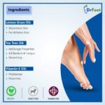 Dr Foot Foot Repair Cream, Foot Fungus, Dry Cracked Feet and Smelly Feet with Essential Oils - Tea Tree Oil, Antifungal Treatment Foot Repair - 100 gm - Image 2