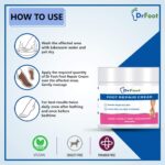 Dr Foot Foot Repair Cream, Foot Fungus, Dry Cracked Feet and Smelly Feet with Essential Oils - Tea Tree Oil, Antifungal Treatment Foot Repair - 100 gm - Image 3