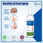 Dr Foot Natural Foot Sanitizer & Shoe Deodorant Spray with Essential Oils & Enzymes to Kill Foot Odor, Shoe Odor Eliminator, Foot Care for Smelly Feet Spray and Dry Skin for Unisex, 100ml - Image 4