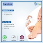 Dr Foot Natural Foot Sanitizer & Shoe Deodorant Spray with Essential Oils & Enzymes to Kill Foot Odor, Shoe Odor Eliminator, Foot Care for Smelly Feet Spray and Dry Skin for Unisex, 100ml - Image 5