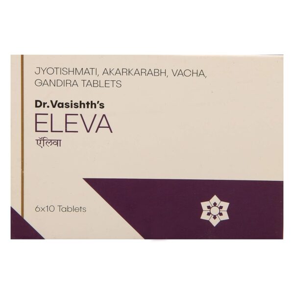 Dr.Vasishth's ELEVA (re Strengthens the nerves (nadi ‐ balyam)) 60 Tablet