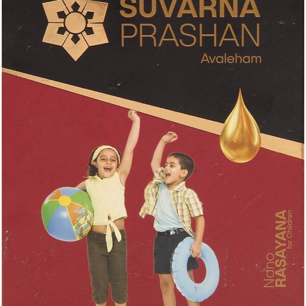 Dr.Vasishth's SUVARNAPRASHAN Drops 15ml for Improve digestion, meta‐bolism
