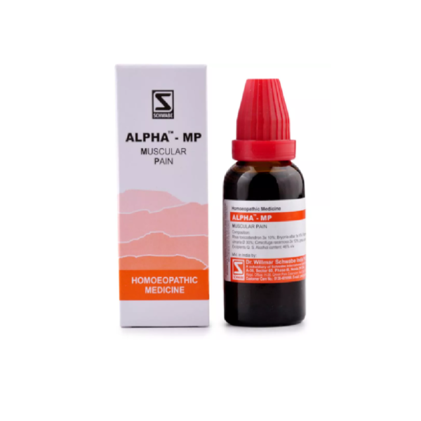 Dr. Willmar Schwabe India Homeopathic Alpha MP (Muscular-Pain) (30ml) for muscular pain