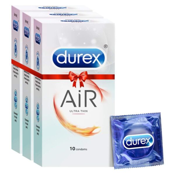 Durex Air Condoms for Men - 30 Condoms