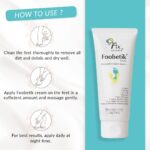 Fixderma Foobetik Foot Cream For Dry & Cracked Feet, Moisturizes & Soothes Feet, Heel Repair, For Calloused, or Chapped Skin, Paraben Free - 50 gm - Image 7
