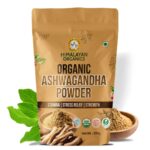 Himalayan Organics Certified Orgnaic Ashwagandha Powder With Withania Somnifera Supplement | Energy and Immunity Booster | Helps Anxiety & Stress Relief - 250 Gm