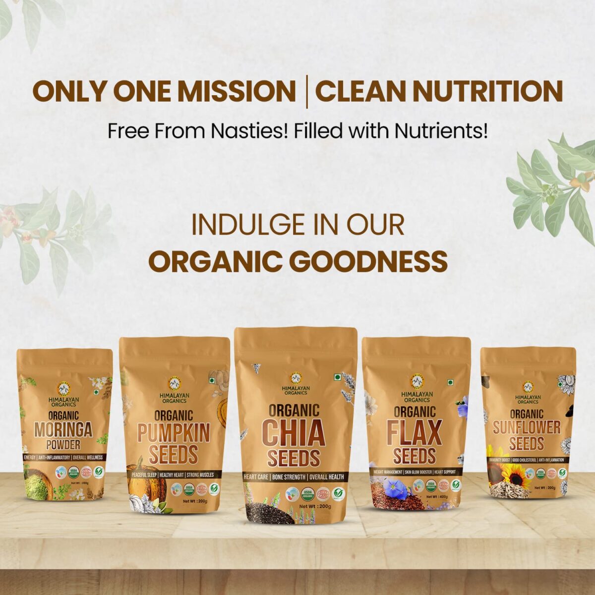 Himalayan Organics Certified Orgnaic Ashwagandha Powder With Withania Somnifera Supplement | Energy and Immunity Booster | Helps Anxiety & Stress Relief - 250 Gm - Image 6