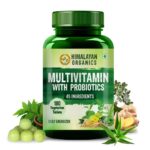 Himalayan Organics Multivitamin with Probiotics - 45 Ingredients for Men And Women with Vitamin C, D, E, B3, B12, Zinc, Giloy And Biotin (180 Tablets)