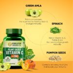 Himalayan Organics Plant Based Vitamin C with Zinc (120 Capsules) as Amla Extract - Glowing Skin & Immunity - Image 6
