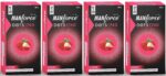 Manforce Extra Dotted Litchi Flavoured Condoms - 10 Pieces (Pack of 4)