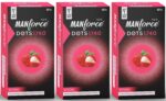 Manforce Extra Dotted Litchi Flavoured Condoms - 10 Pieces (Pack of 3)