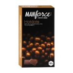 Manforce Premium Hotdots Belgian Chocolate Condoms with Bigger Dots - 20 Condoms