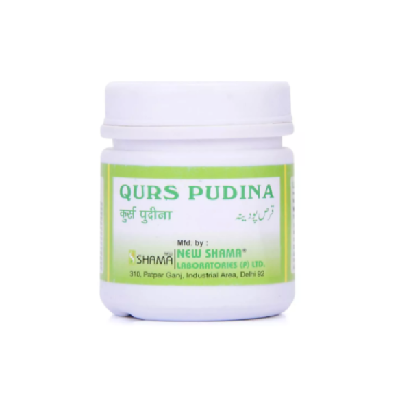 New Shama Qurs Pudina (100tab x 3) improves digestion and appetite