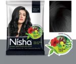 (PACK OF 10 ) NISHA hair henna (NATURAL Brown) 15 gm - Image 2