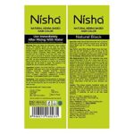 (PACK OF 10 ) NISHA hair henna (NATURAL Brown) 15 gm - Image 3