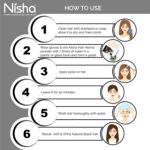 (PACK OF 10 ) NISHA hair henna (NATURAL Brown) 15 gm - Image 7
