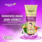 Panchvati Herbals Dead Skin Remover, Face & Body Scrub Gel With Pineapple, Papaya, Tomato & Cucumber Enzymes Extracts, Parabens & Sulphate Free - 200 Ml - Image 5