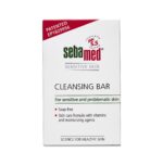 Sebamed Cleansing Bar with Vitamins for Sensitive Skin | Soap Free 100gm for skin care skin Moisturisers