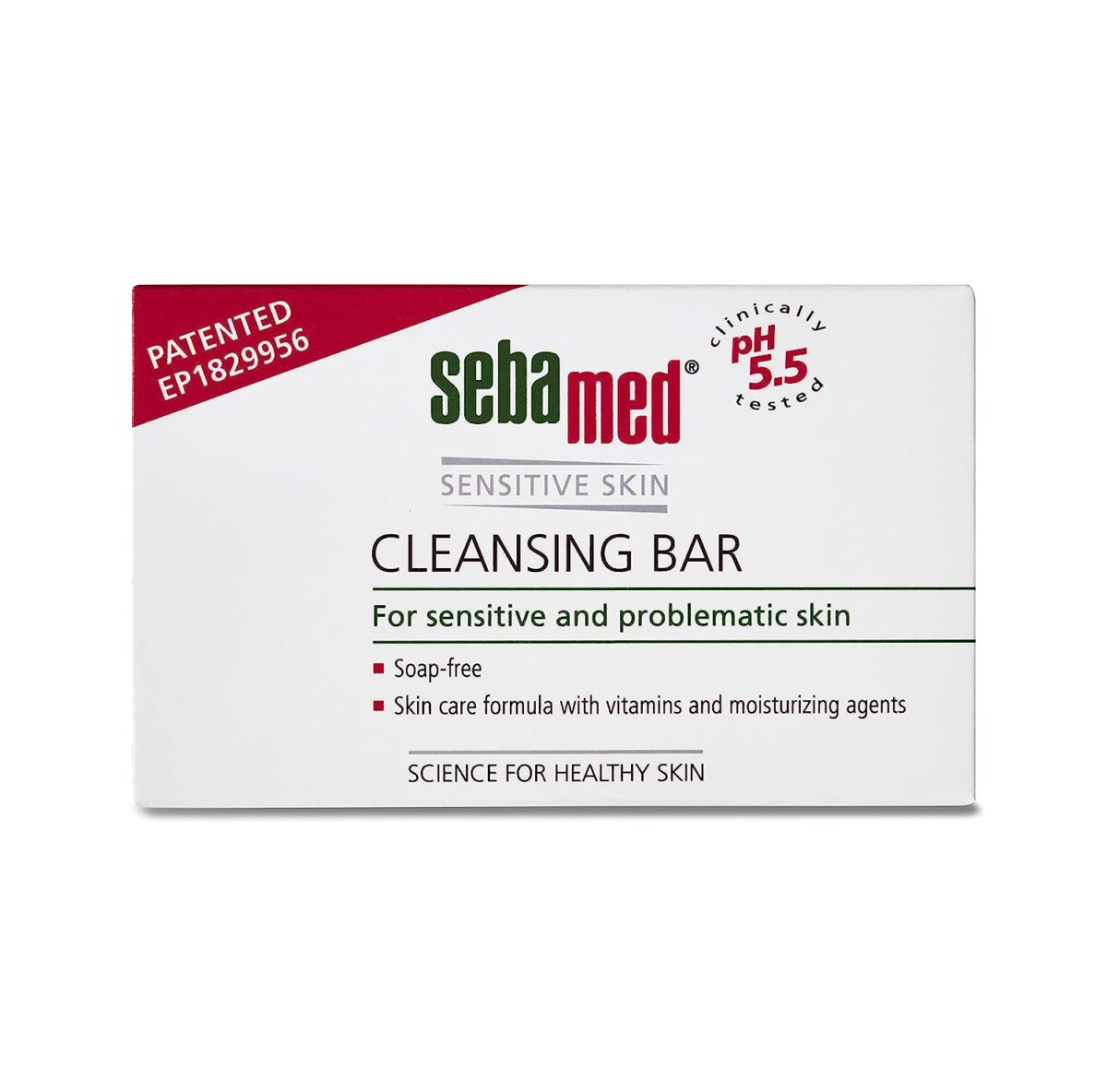 Sebamed Cleansing Bar with Vitamins for Sensitive Skin | Soap Free 100gm for skin care skin Moisturisers - Image 3