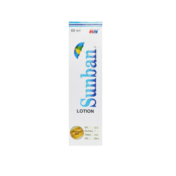 Sunban Lotion 60ml for skin damage, skin care