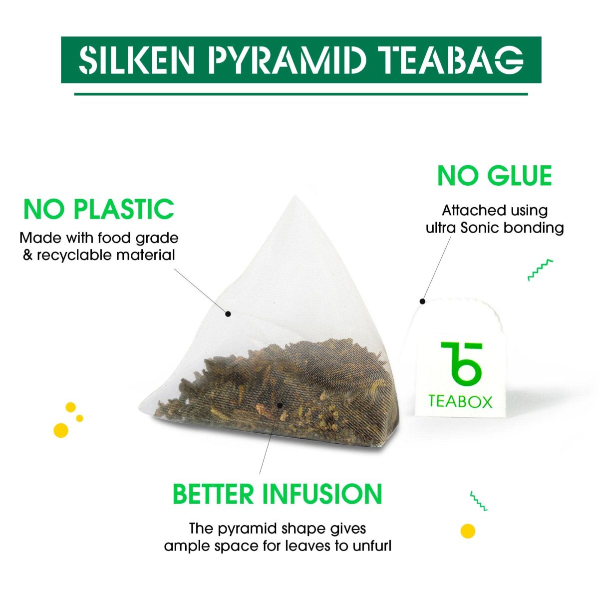 Teabox Assorted Green Tea Bags 20 pcs | 100% Natural Immunity Boosting Sampler Pack | USDA Certified Organic Green Tea | 2 Teabags of 10 Flavours Each - Image 6
