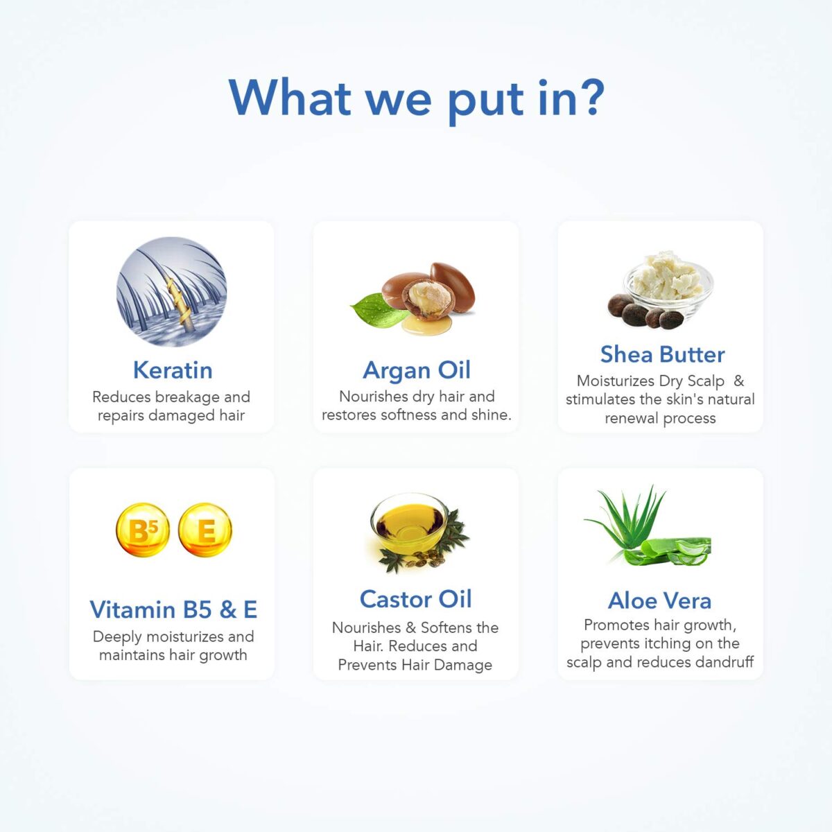 The Moms Co. Natural Damage Repair KA + Hair Care Kit with Hair Shampoo & conditioner with Keratin and Moroccan Argan Oil for Dry & Damaged Hair 400 ML - Image 4