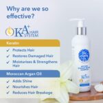 The Moms Co. Natural Damage Repair KA + Hair Care Kit with Hair Shampoo & conditioner with Keratin and Moroccan Argan Oil for Dry & Damaged Hair 400 ML - Image 5