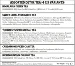 VAHDAM, Detox Tea Sampler, 5 TEAS - Tea Variety Pack | 20 Detox Tea Bags | Anti-Oxidant & Flavonoids Rich Teas for Everyday 100% Natural Detox & Cleanse | Tea Sampler Gift Set | Father's Day Gifts - Image 7