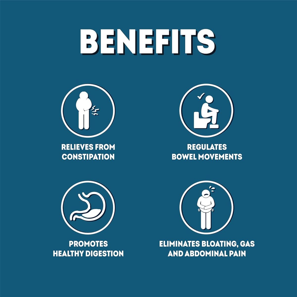 AADAR RELAX PRO | Ayurvedic Natural Laxative For Fast Constipation Relief & Gastric Troubles | Improves Digestion & Regulates Bowel Movement | 60 Capsules - Image 5