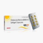 BAKSON BAK D3 Vitamin D3-Cholecalciferol 60000 IU (8 CAPSULES)