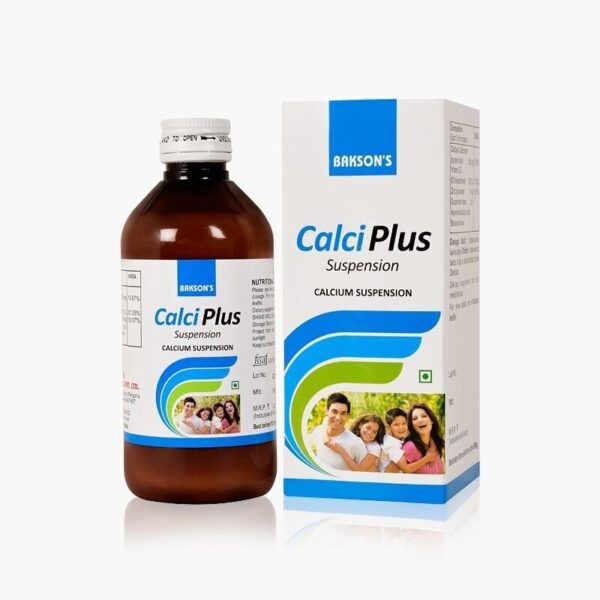 Bakson's Calci Plus (200ml) for Low Calcium Levels 100% Safe & Effective