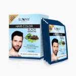 Bakson's Men Black Hair Color (12 x 20gm) 12 Sachets of 20gm Each