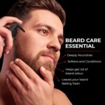 Beardo Godfather Beard Wash for men | Aromatic, Woody Scent | Purifying & Hydrating Beard and Skin Cleaner with Avocado Oil, Argan Oil 100ml - Image 3