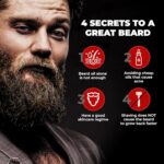 Beardo Godfather Beard Wash for men | Aromatic, Woody Scent | Purifying & Hydrating Beard and Skin Cleaner with Avocado Oil, Argan Oil 100ml - Image 6