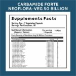 Carbamide Forte Probiotics Supplement 50 Billion for Women & Men–60 Veg Capsules - Image 2