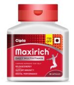 Cipla Maxirich Daily Multivitamin (30 Softgels) For Men & Women