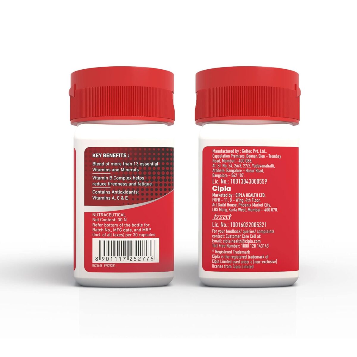 Cipla Maxirich Daily Multivitamin (30 Softgels) For Men & Women - Image 8