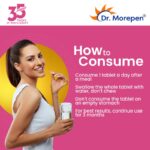 DR. MOREPEN Biotin+ for Hair Growth, Glowing Skin & Healthy Nails | With Multivitamins, Amino Acids, Natural Extract of Amla, Turmeric & Green Tea, Bhringraj & Brahmi - 60 Tablets (Single) - Image 5