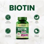HIMALAYAN ORGANICS Biotin 10000 MCG Supplement For Men And Women With Keratin+Amino Acids+Multivitamin For Healthy Hair, Skin & Nails -120 Vegetarian Tablets - Image 5