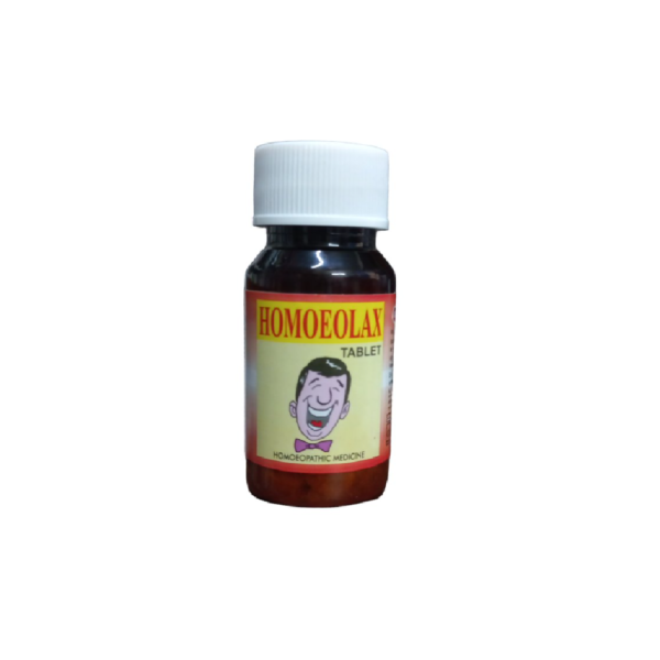 HOMOEOLAX Homeopathic Tablets for Digestive Disorder and Constipation 25gm