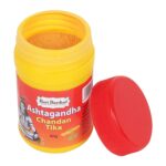 Hari Darshan Ashtagandha Chandan Tika - Pure Sandal Wood Powder with Beautiful Fragrance 80gm Each) x 4 - Image 2