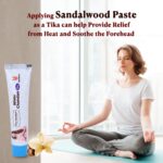 Hari Darshan Tube Premium Chandan Tika Pure Sandal Wood Paste with Beautiful Fragrance (Pack of 4, 40g Each) - Image 6
