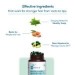 HealthKart HK Vitals DHT Blocker with Biotin, Stinging Nettle and Soya Protein, Helps Reduce Hair Fall, Stimulates Hair Growth, Pack of 60 Tablets - Image 5