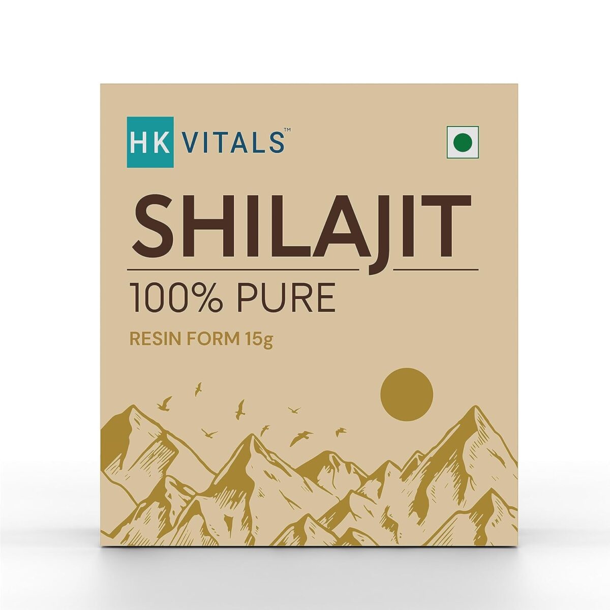 HealthKart HK Vitals Pure Himalayan Shilajit Resin, 15 g | For Boosting Energy, Endurance & Stamina - Image 1
