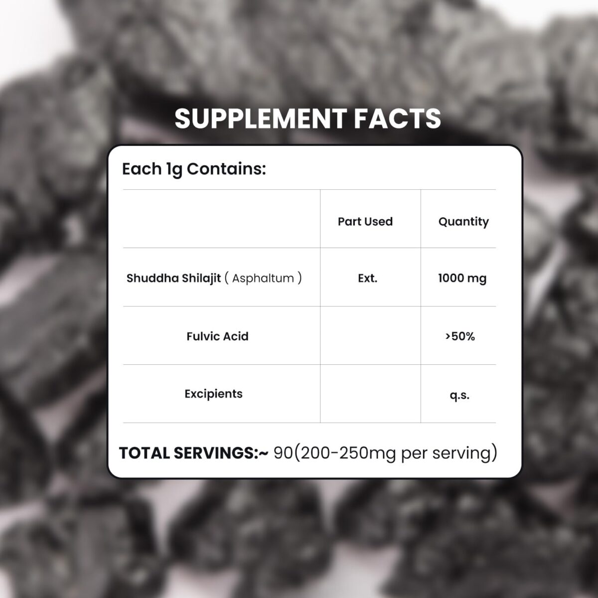 Himalayan Organics 100% Pure Shilajit / Shilajeet Resin to Boost Performance ,Power, Stamina, Endurance, Strength With Fulvic Acid & 85+ Trace Minerals Complex for Energy ,Maximum Potency & Immune Support - 20g - Image 3