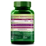 Himalayan Organics Plant Based Biotin 10000Mcg For Longer Hair Growth | Glowing Skin And Longer Nails Supplement | For Men And Women - 120 Veg Capsules - Image 3