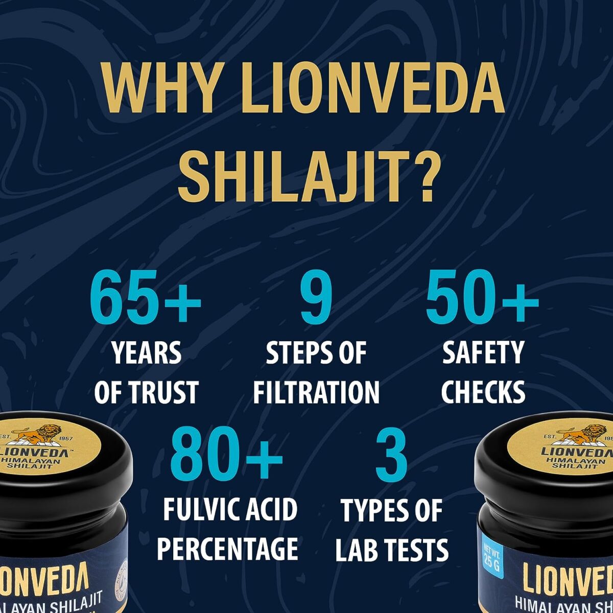 LIONVEDA 25g Original Himalayan Shilajit Resin(Certified Gold Grade) for Men, Gym, Stamina, Energy & Improved Health | 100% Pure Shilajit/Shilajit Liquid (25gm - Image 3