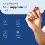 Man Matters Biotin Hair Gummies | 60 Days Pack | With Biotin, Vitamin A, C, E, Zinc & DHT Blocker | Added Sugar | Keeps Hair Healthy & Strong | Strawberry Flavored |100% Vegetarian | 60 Gummies - Image 4